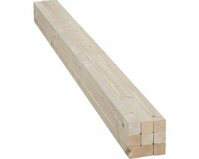 Houten klemlat - glad geschaafd - vuren - 18x18mm - 270cm-Hauster