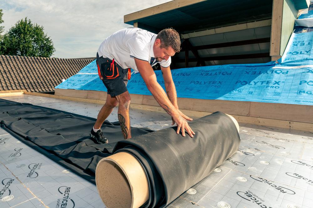 Dakbedekken met epdm en pir-platen