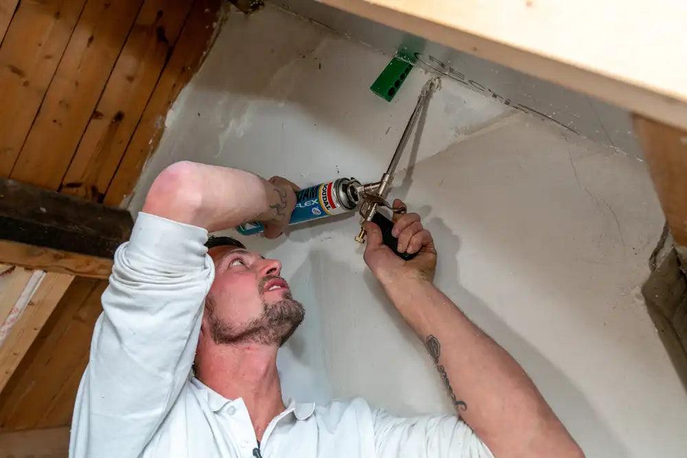 Fixum PU purschuimpistool met regelknop