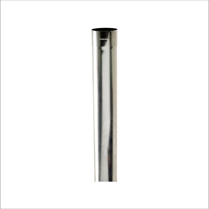 Regenpijp - Rheinzink HWA buis 3 mt 80 mm Wb WD 0,65 mm gelast