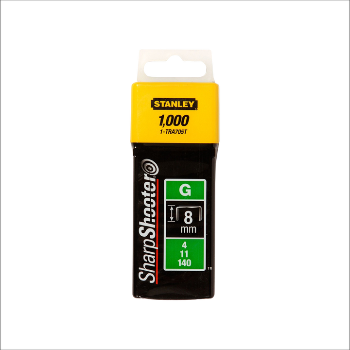 Stanley nieten type G 8 mm 1000 st