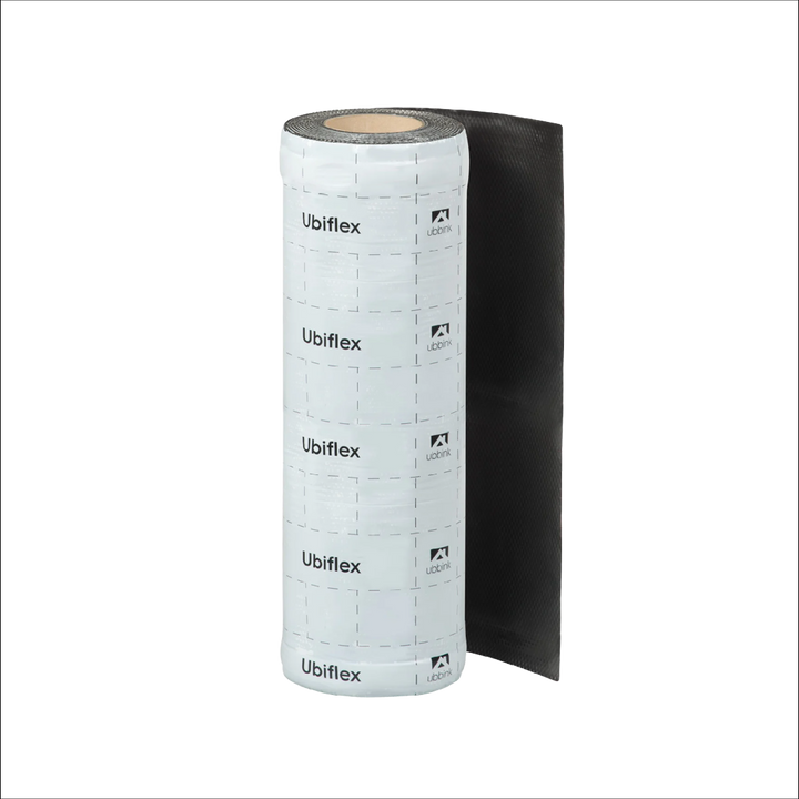 Ubbink Ubiflex Finio 0,25x5 mt zwart loodvervanger