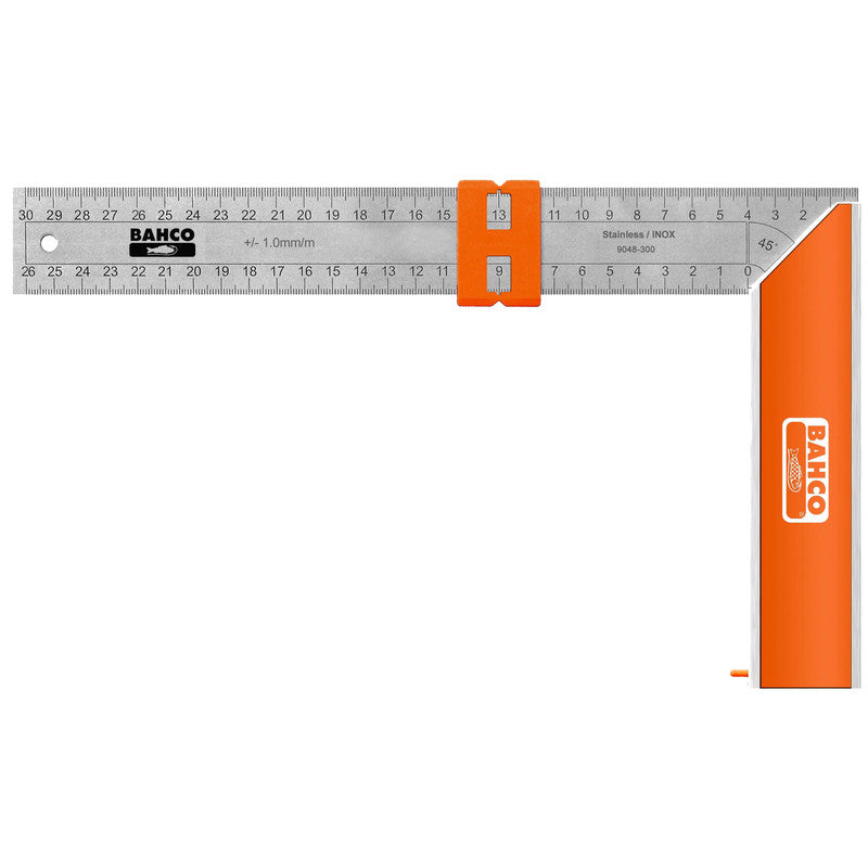 Bahco winkelhaak - met maataanduider - 35cm