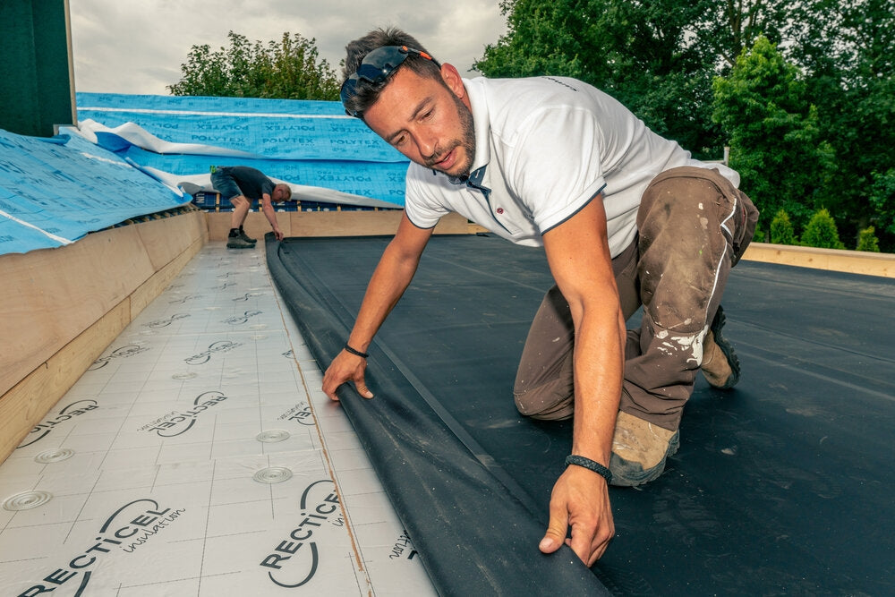 EPDM dakbedekking aanbrengen op je platte dak