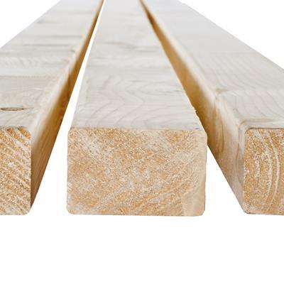Houten balk - geschaafd - vuren FSC - 2x3 - 44x70mm - 270cm-Hauster
