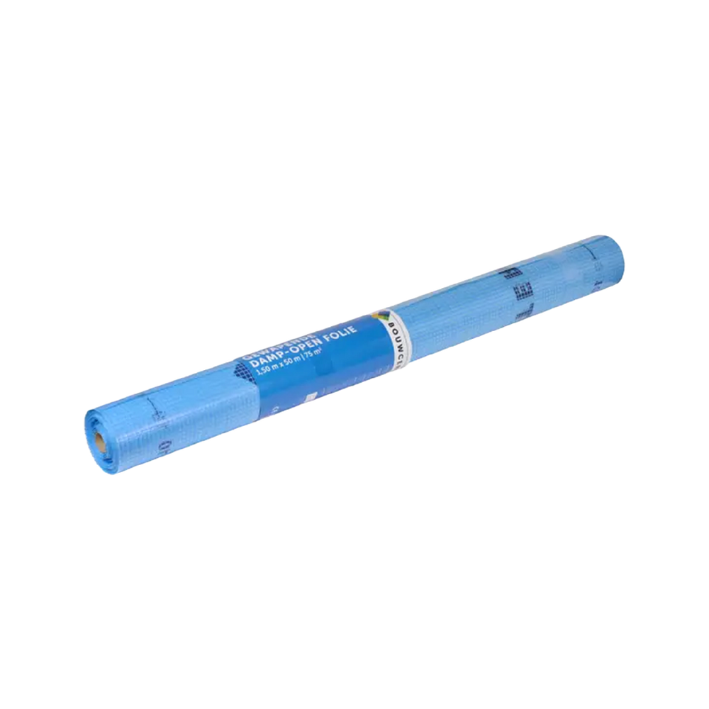 Dampopen folie - Waterkerend - 50x1,5 meter - gewapend