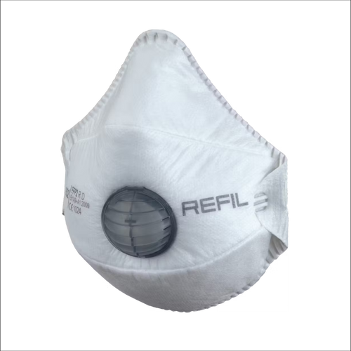 Cerva stofmasker Refil 1032 R FFP2 wit 5 st voorgevormd +ventiel