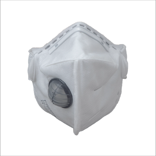 Cerva stofmasker Refil 631 NR FFP2 wit 15 st opvouwbaar +ventiel