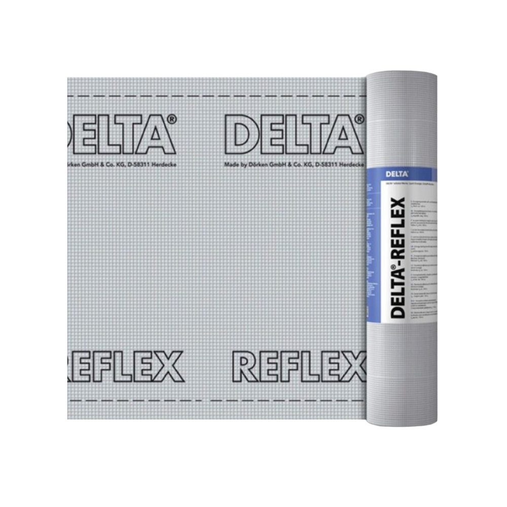 Delta REFLEX Dampremmende Folie 1,50 m × 50 m