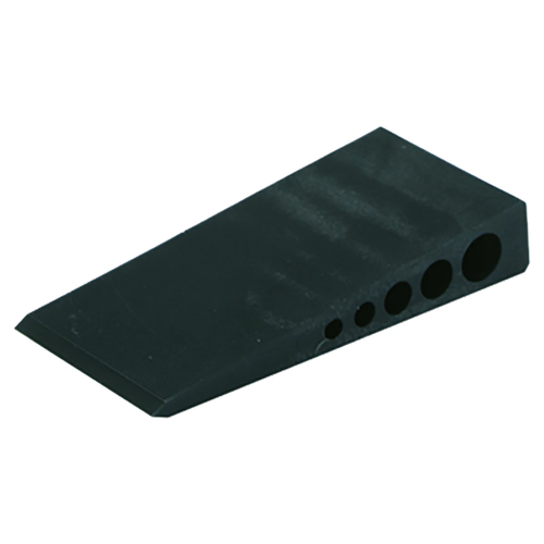 GB kunststof wiggen - zwart - 100x45x18mm - 50st