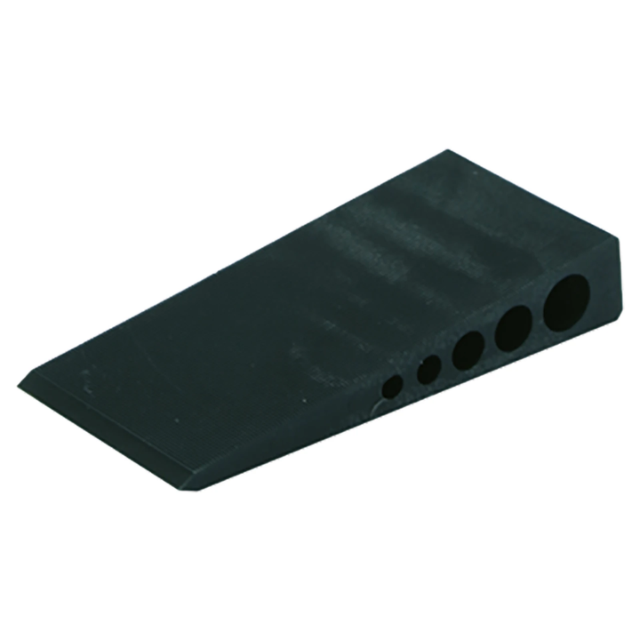 GB kunststof wiggen - zwart - 100x45x18mm - 50st