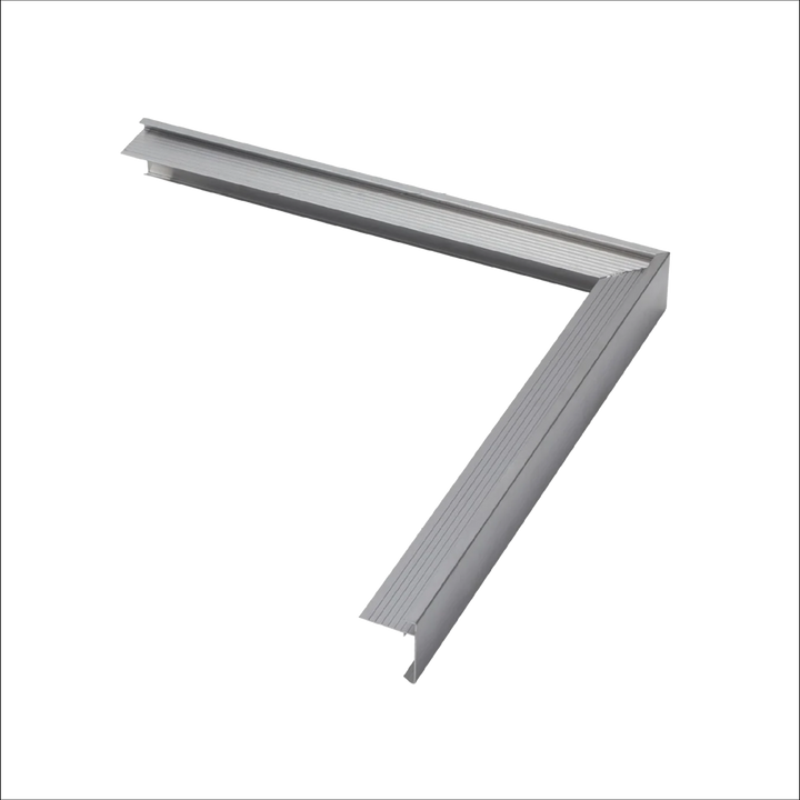 Hoek aluminium uitwendig 60/45 500x500 mm