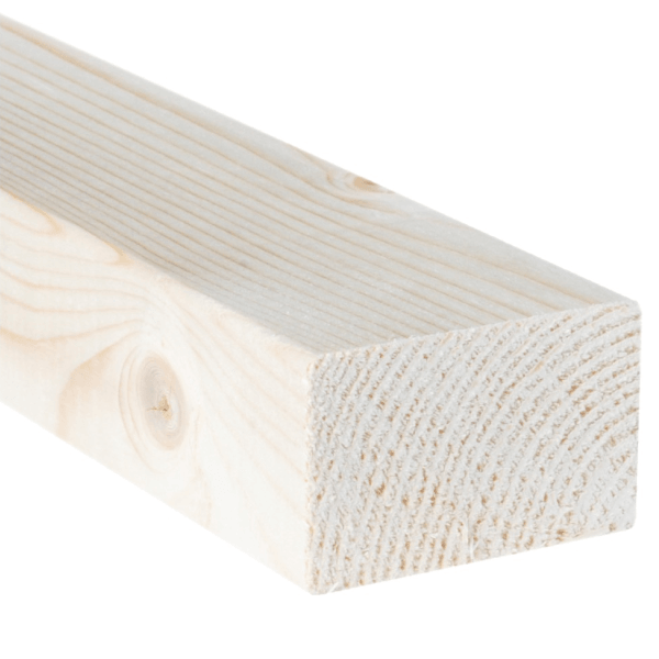 Houten lat - 'vandikte'  geschaafd - vuren FSC - 22x63mm - 150cm