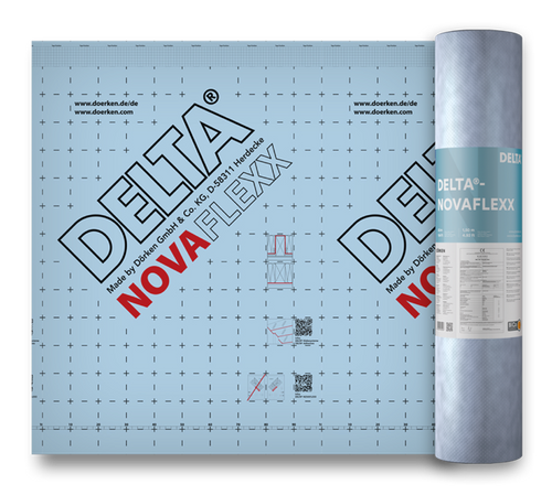 Delta NOVAFLEXX Klimaatfolie 50 meter x 150 cm - 75 m2