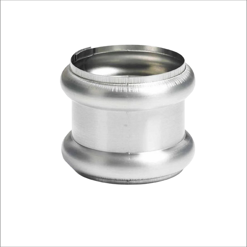 Dubbele wrong 80mm - Overschuifwrong - zink