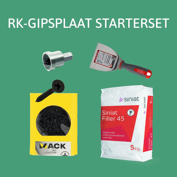 Gipsplaat RK - Starterset