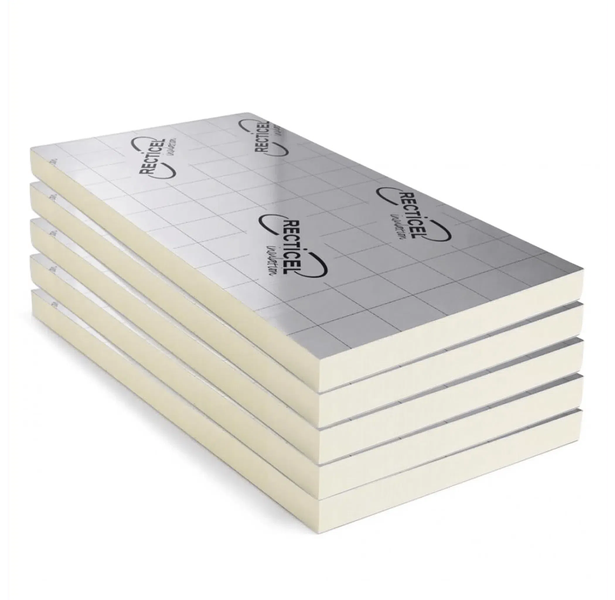 PIR-plaat Silver 5 stuks
