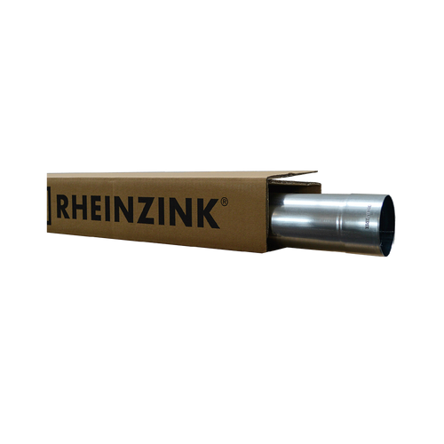 Regenpijp - Rheinzink HWA buis 3 meter | 80 mm | Wb WD 0,65 mm gelast