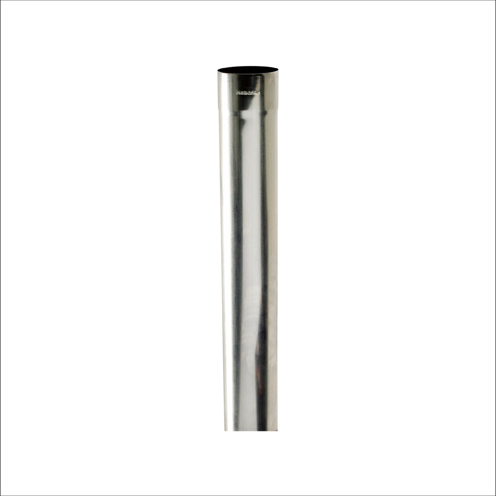 Regenpijp - Rheinzink HWA buis 2 mt 80 mm WB WD 0,65 mm gelast