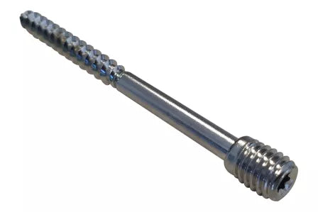 Rheinzink Schroefstift - Stokeind - RVS voor Scharnierpijpbeugel - m10x75 mm - Torx