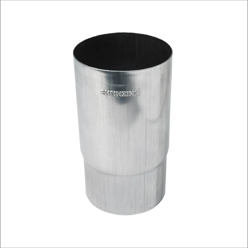 Verlengde verbindingsmof - zink - Ø80mm