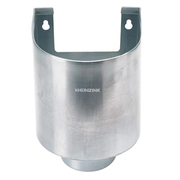 Rheinzink Vergaarbak mini - zink - Ø80mm