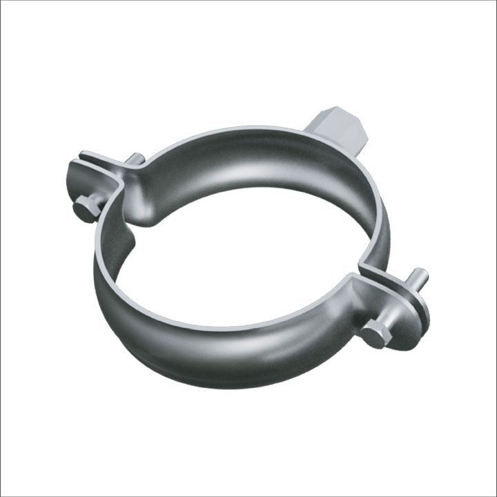 Scharnierpijpbeugel 80 mm zink zonder pen