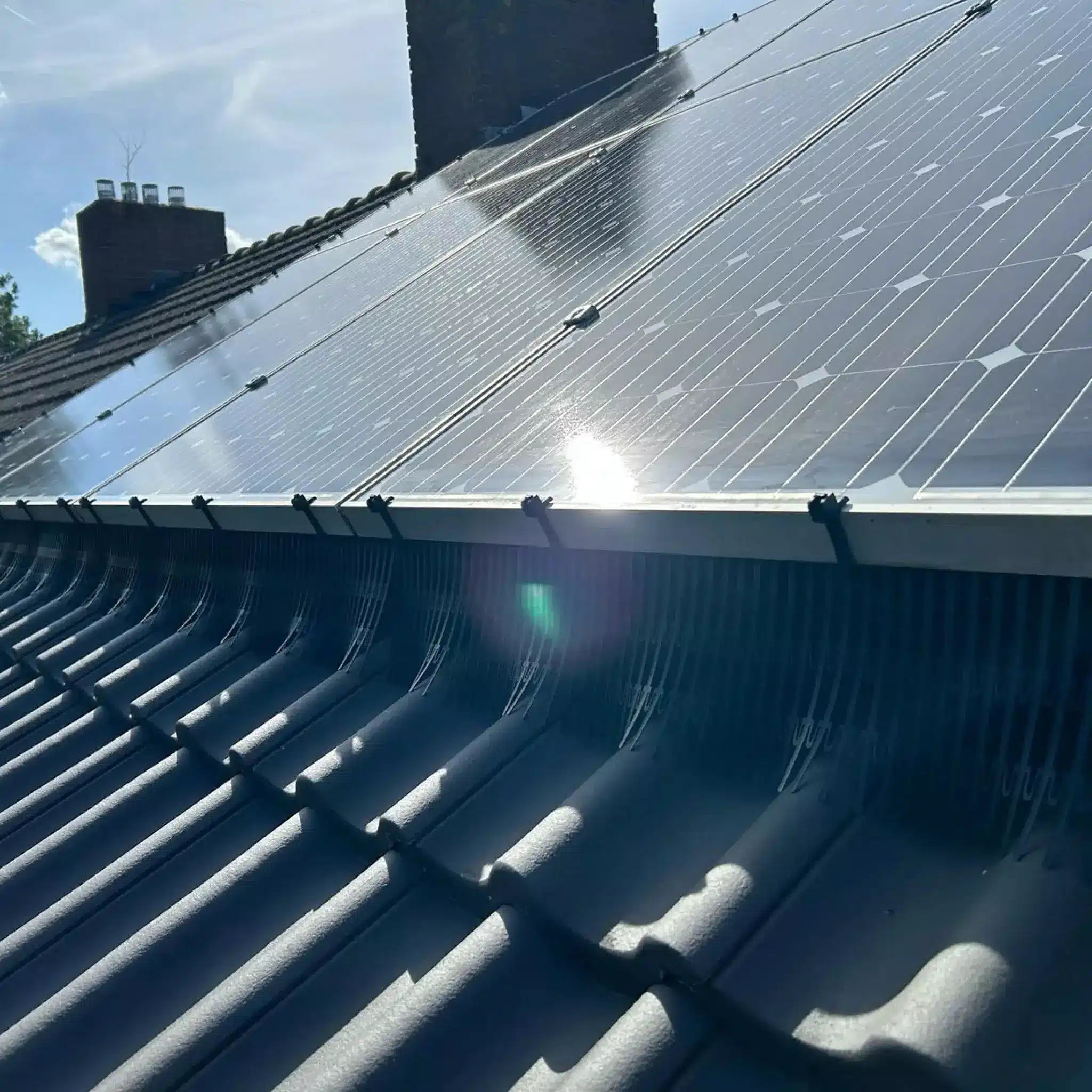 Solarguard Pro vogelwering voor golfplaten dak