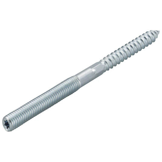 Houtdraadbout - Stokeind - m8x130 mm Torx TX25
