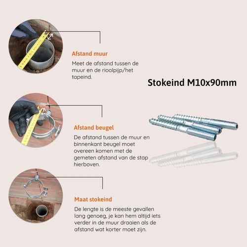 Stokeind M10 x 90 mm
