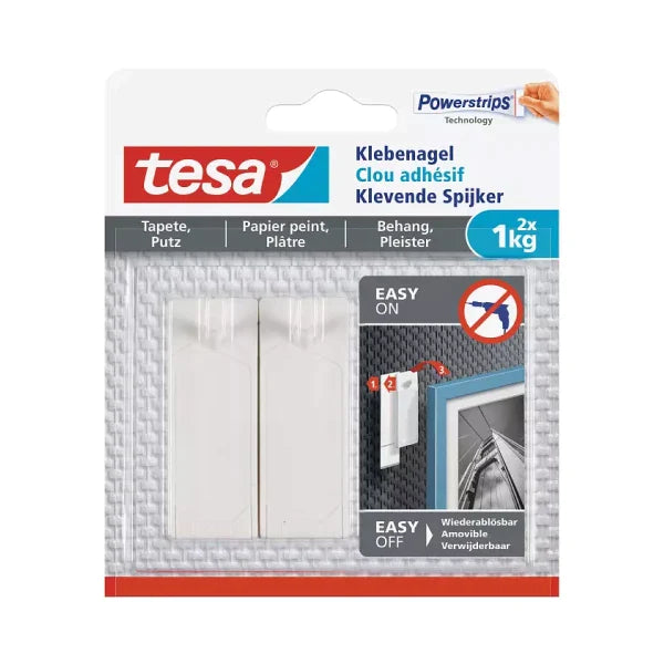 Tesa zelfklevende spijkers - 1kg - 2st
