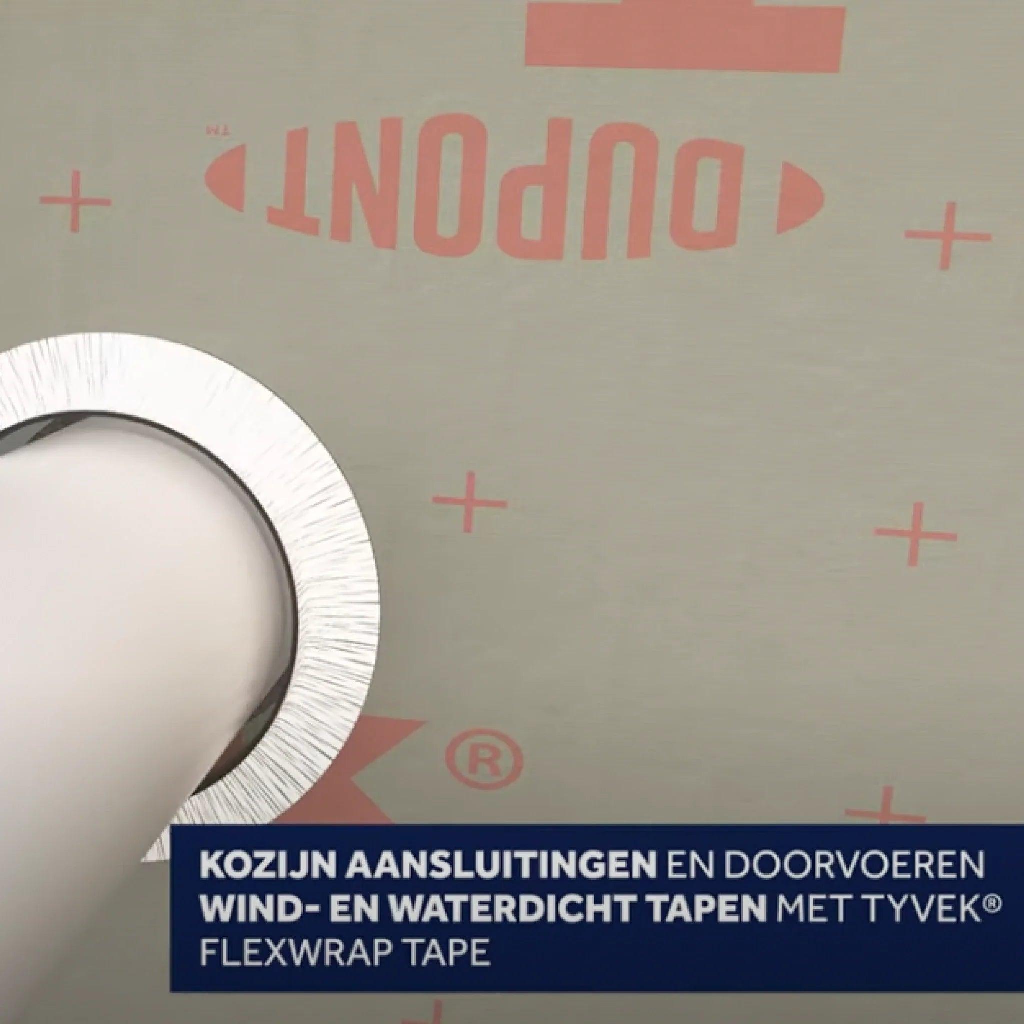 Gebruik Tyvek® FlexWrap 