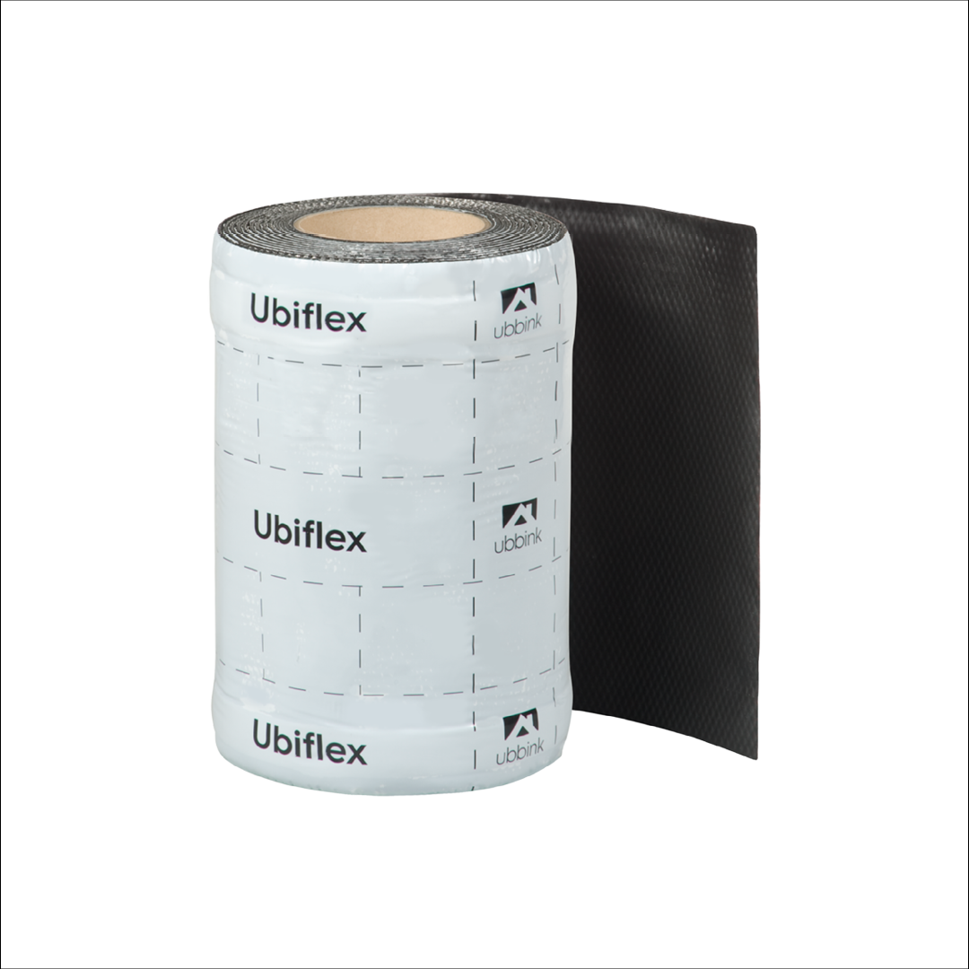 Ubbink Ubiflex Finio 0,30x5 mt zwart loodvervanger