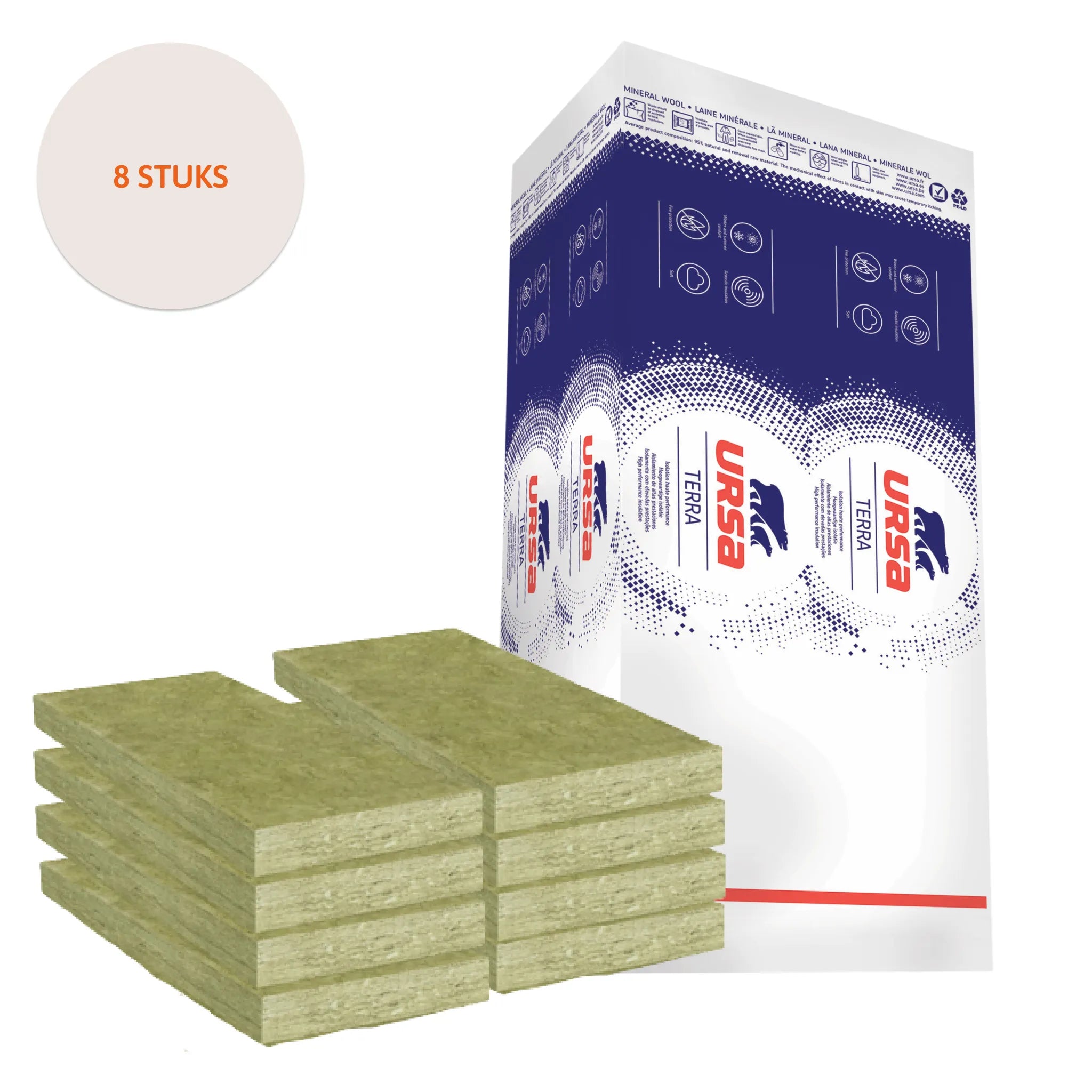 Ursacoustic 8 stuks - 8cm