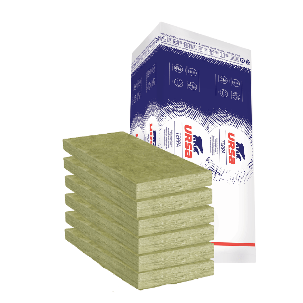 Ursa Acoustic glaswol isolatieplaat Rd3.2 135x60x12cm Hauster