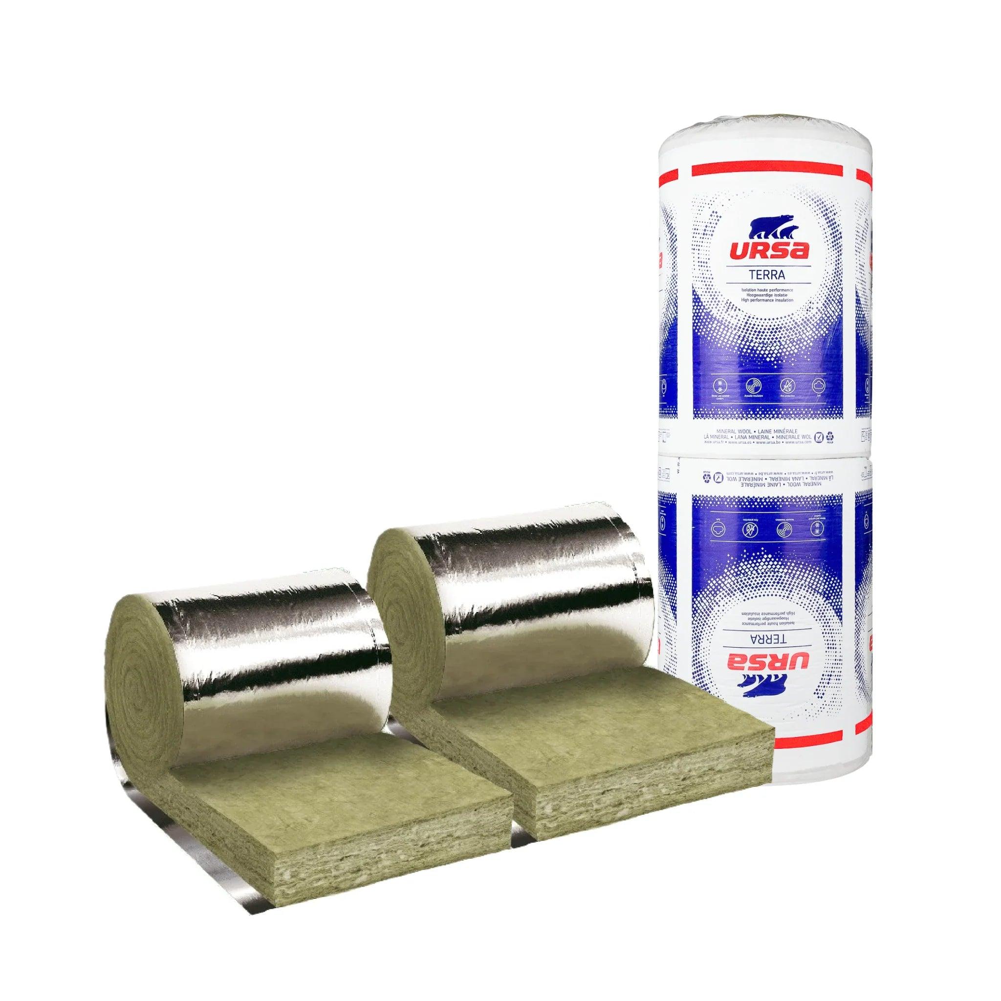 Ursa glaswol met spijkerflens – isolatierol - Rd3 - 600x60x12cm