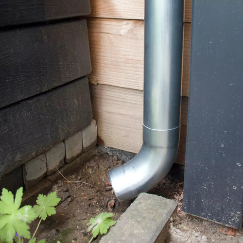 Bocht zinken regenpijp 