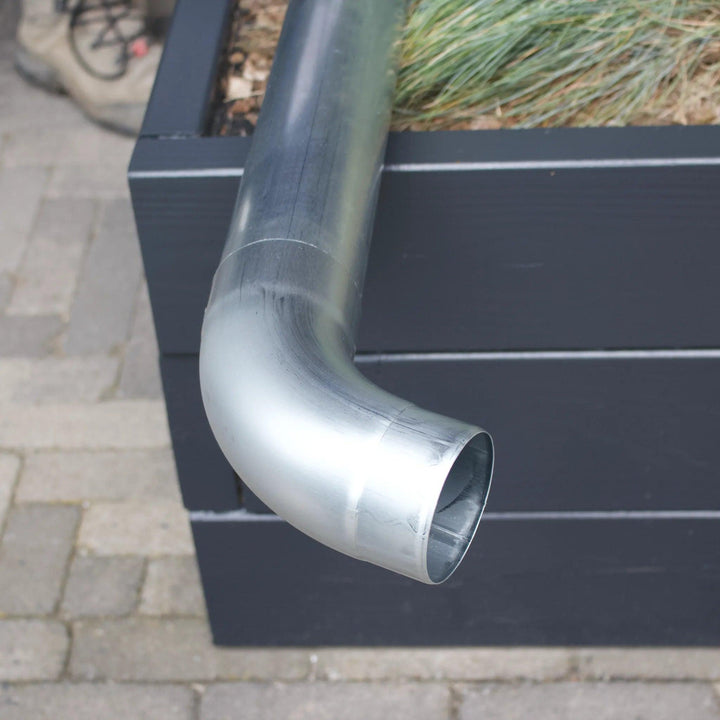 Zinken bocht voor hemelwaterafvoer