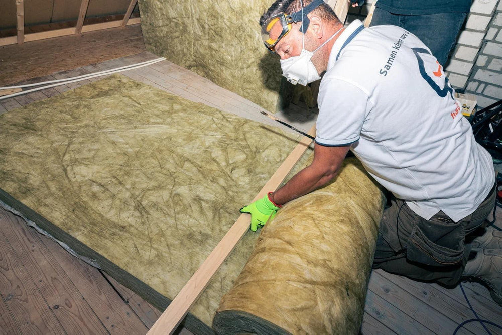 Knauf Naturoll 032 3500x580x90 mm R=2,80 glaswolrol onbekl 2 rol/pak