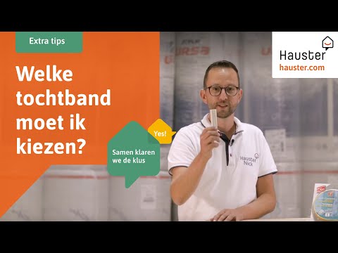 Video tochtstrips kiezen