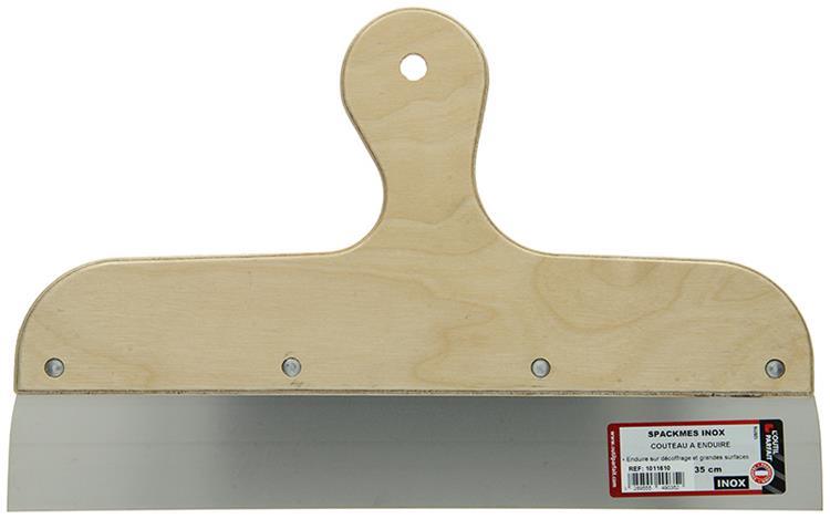 Spackmes - RVS met houten handvat - 35cm-Hauster