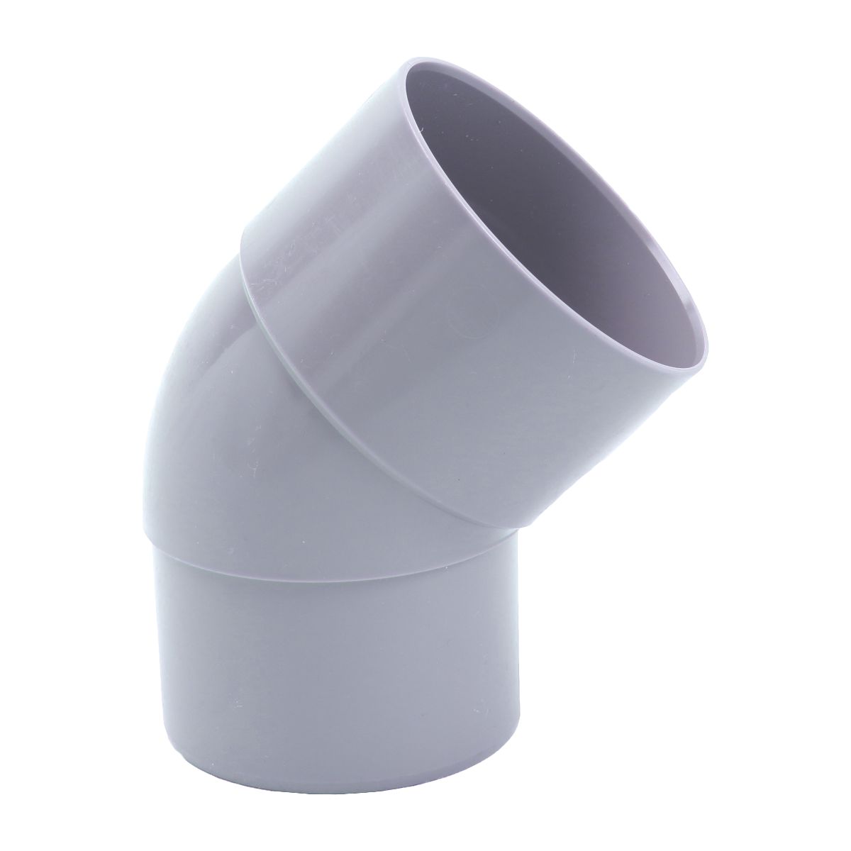 Dyka bocht - mof/verjongde spie lijmverbinding - 70mm - 45°