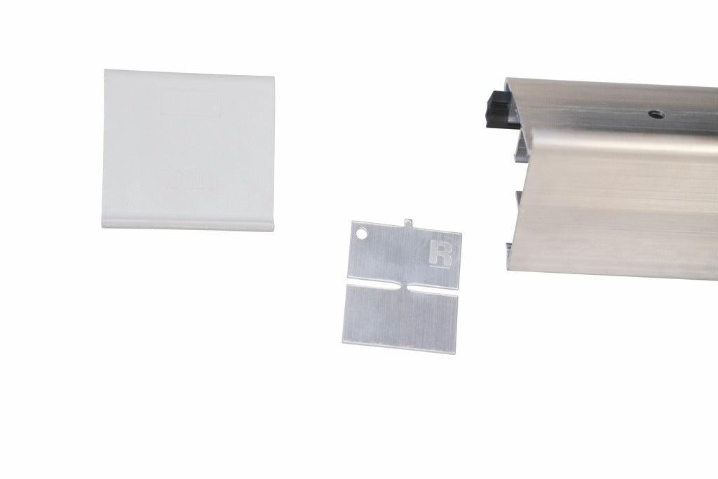 Roval koppelplaat & RVS schroef - solo kraaltrim - 60mm