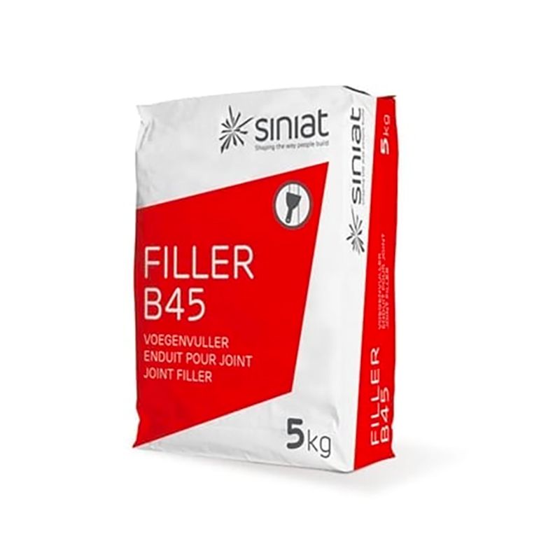 Siniat B45 voegen en gaten vuller